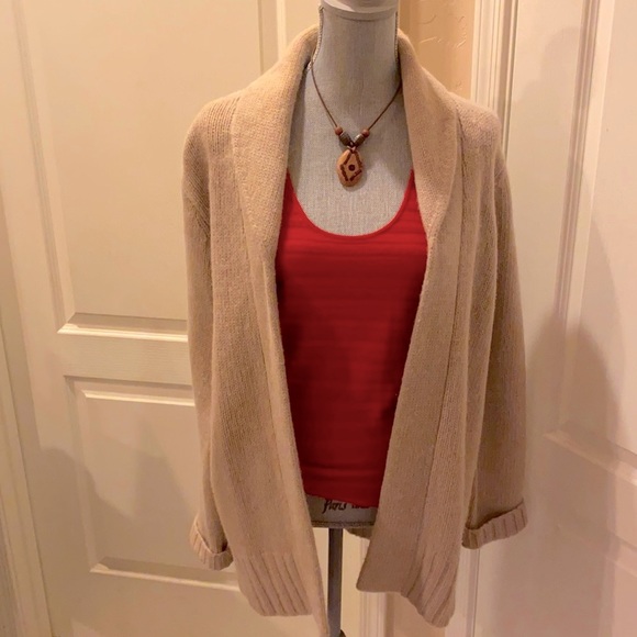 Sarah Spencer Shawl Collar Sweater Jacket - Picture 4 of 16